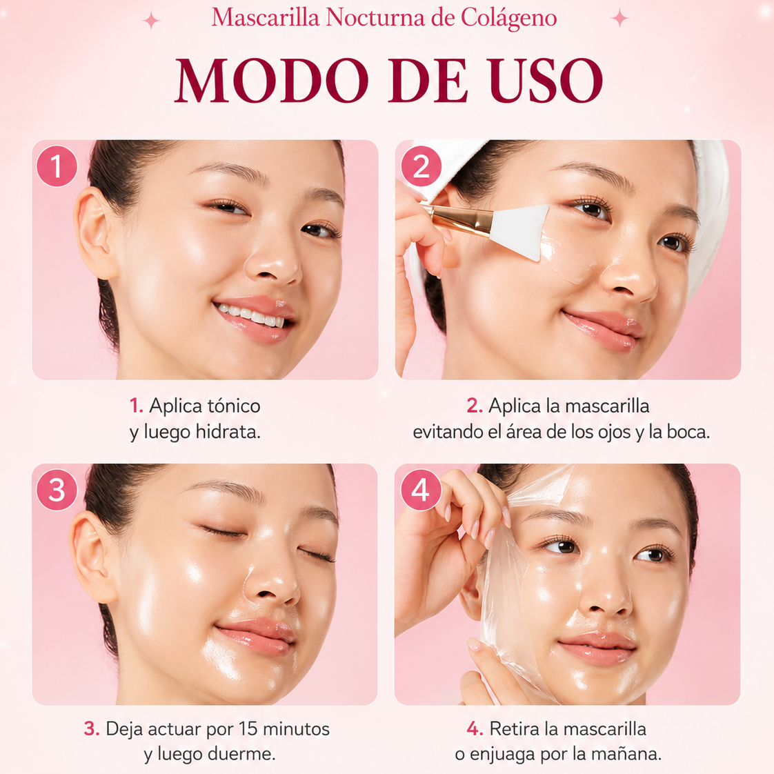 MASCARILLA DE COLÁGENO-MEDICUBE® LA HIDRATACIÓN QUE MERECE TU PIEL